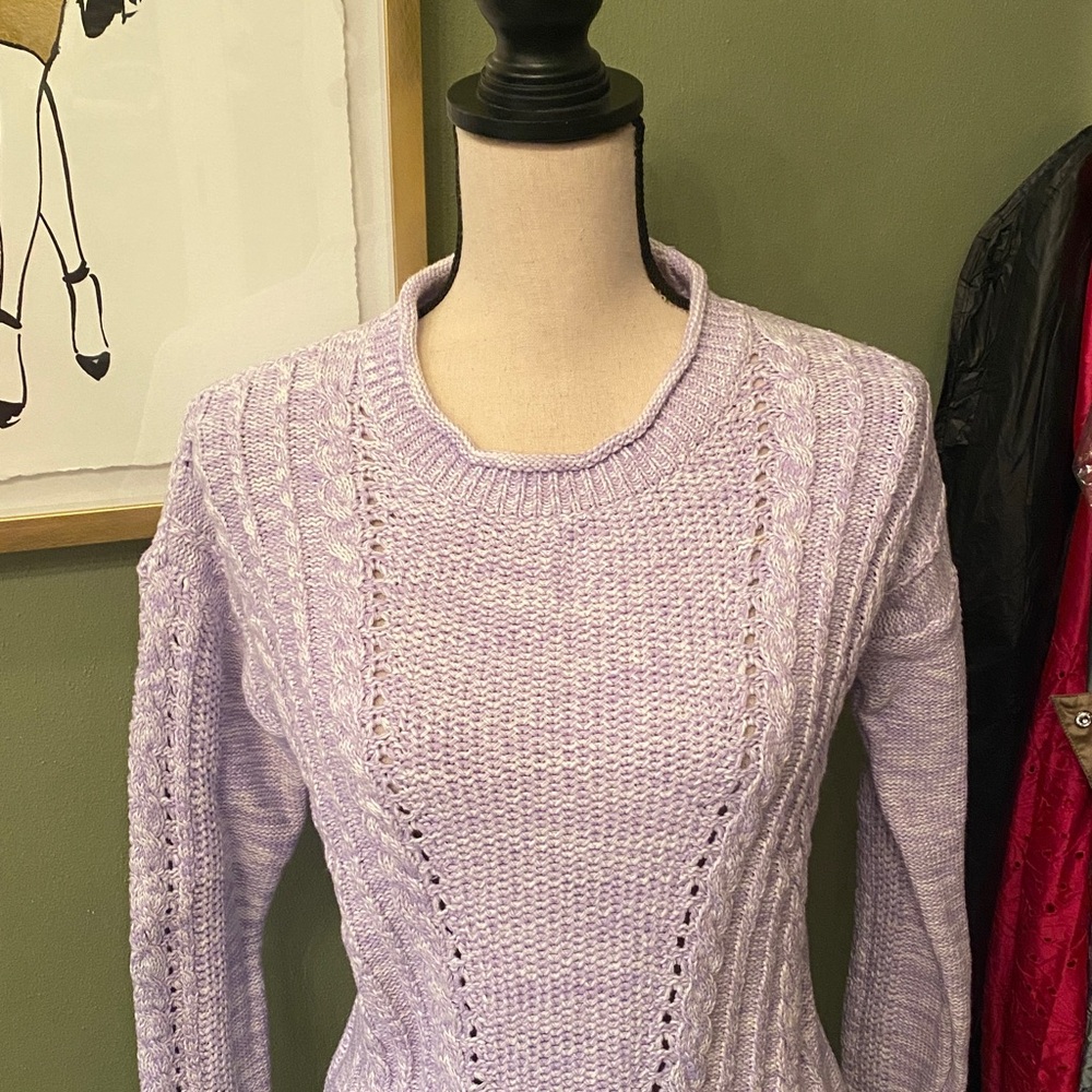 Pretty Lilly Pulitzer cable knit sweater